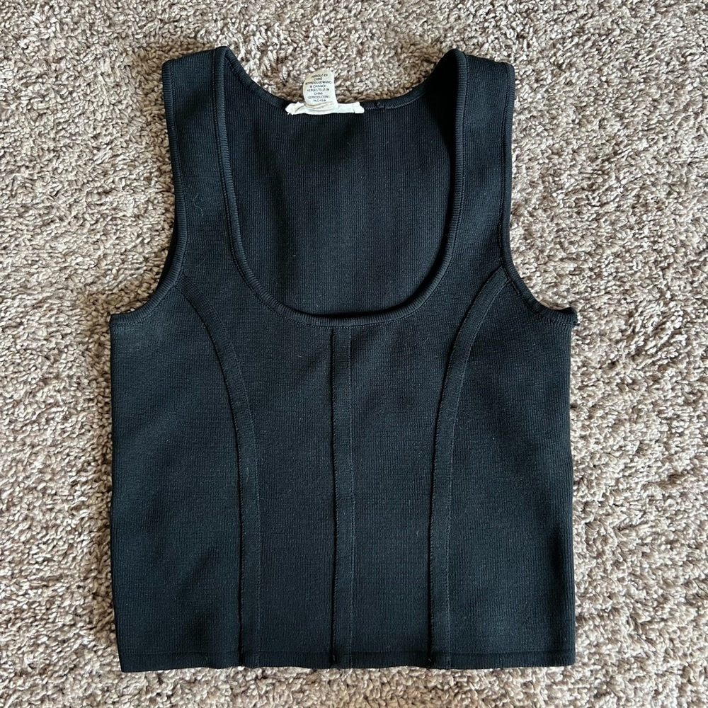 Crop tank top